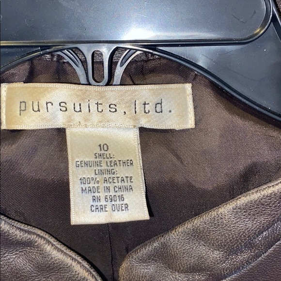 - Genuine Leather Jacket - Picture 3 of 10